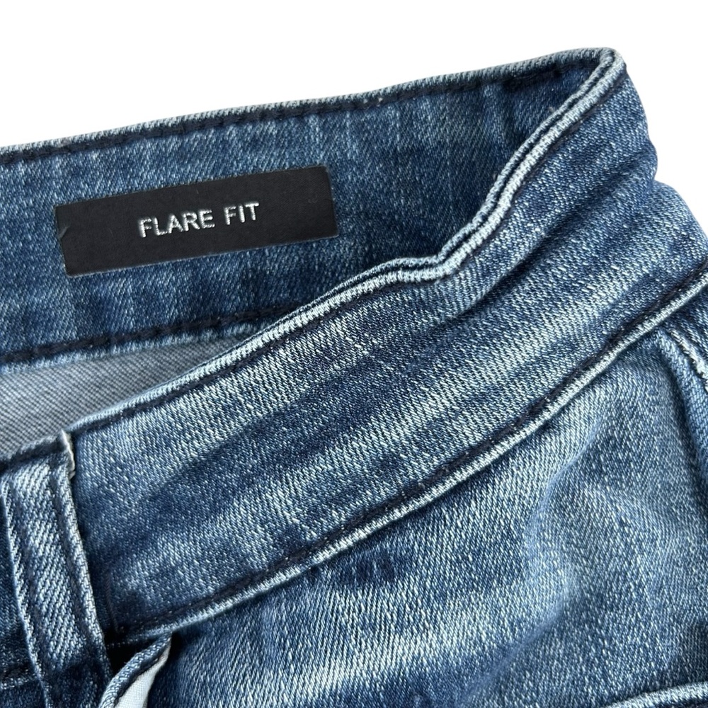 JUDY BLUE Flare Fit High Waist Blue Jeans 28 - Picture 5 of 10